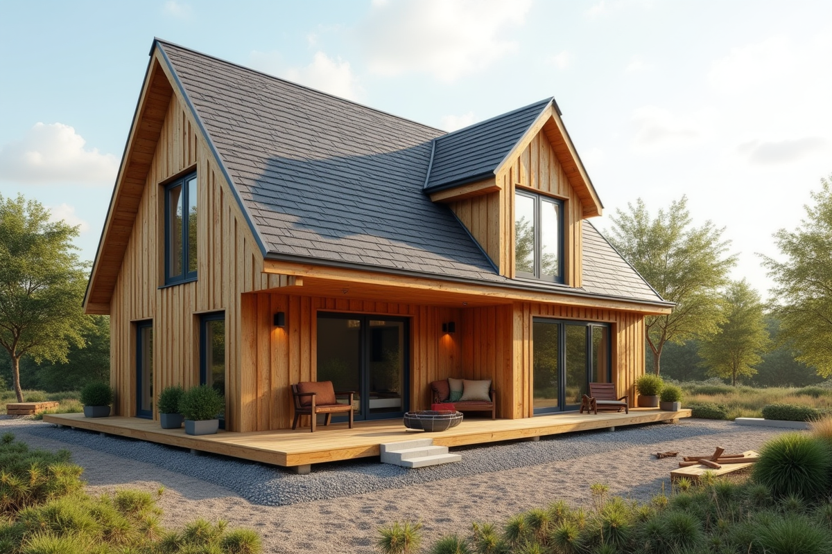 maison en bois